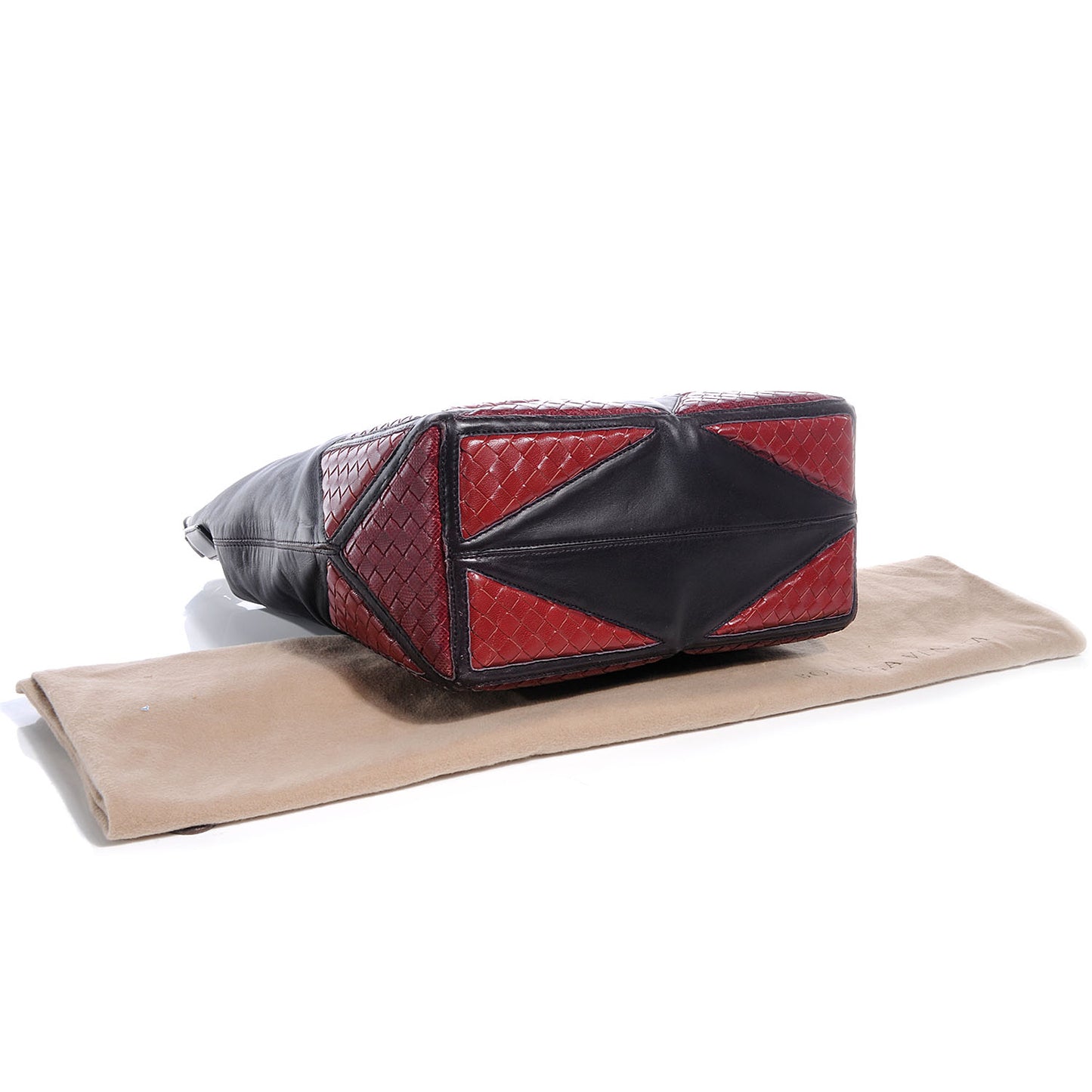 Intrecciato Karung Gladiola Umbria Tote Pourpre Fever