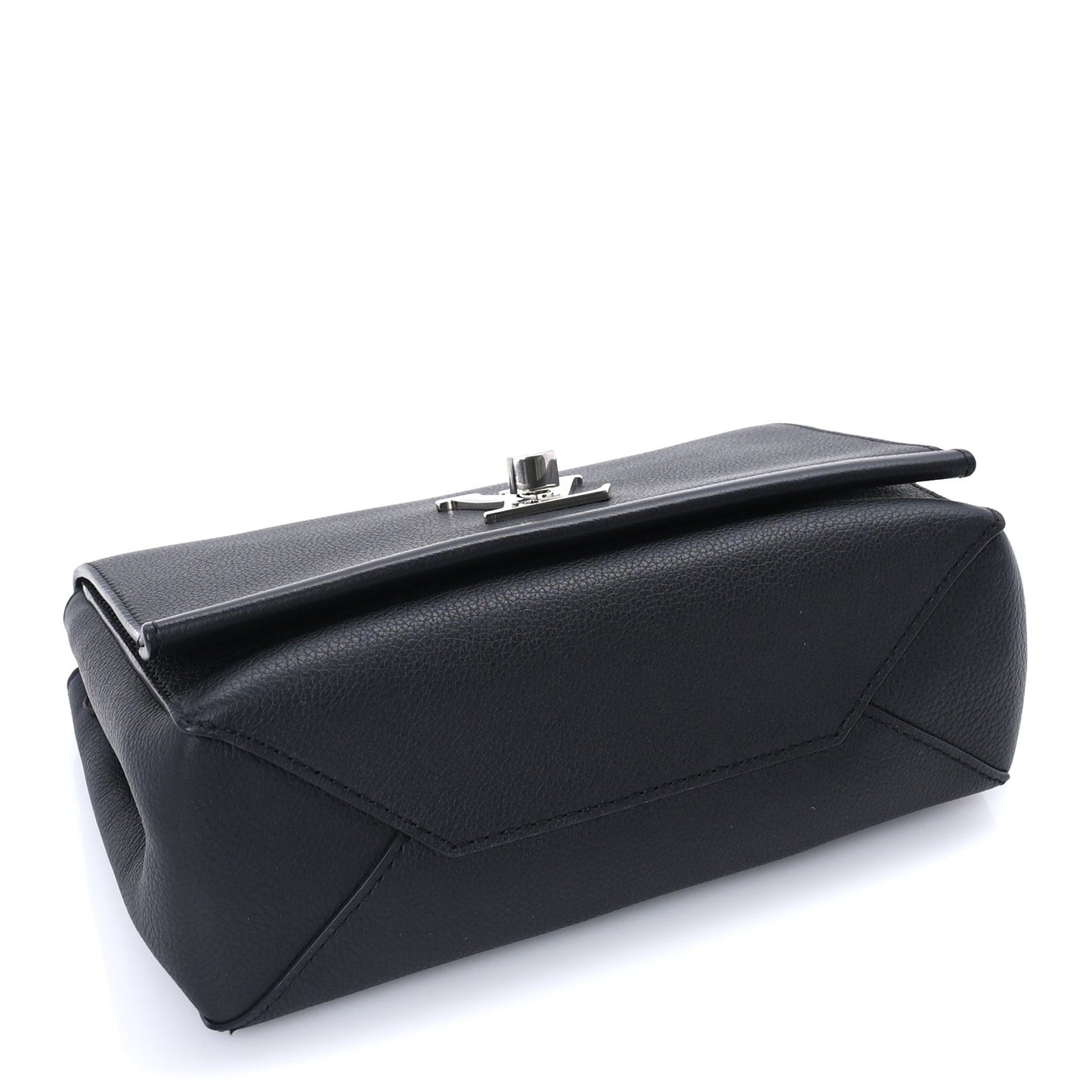 Calfskin Lockme II Chain Bag BB  Black