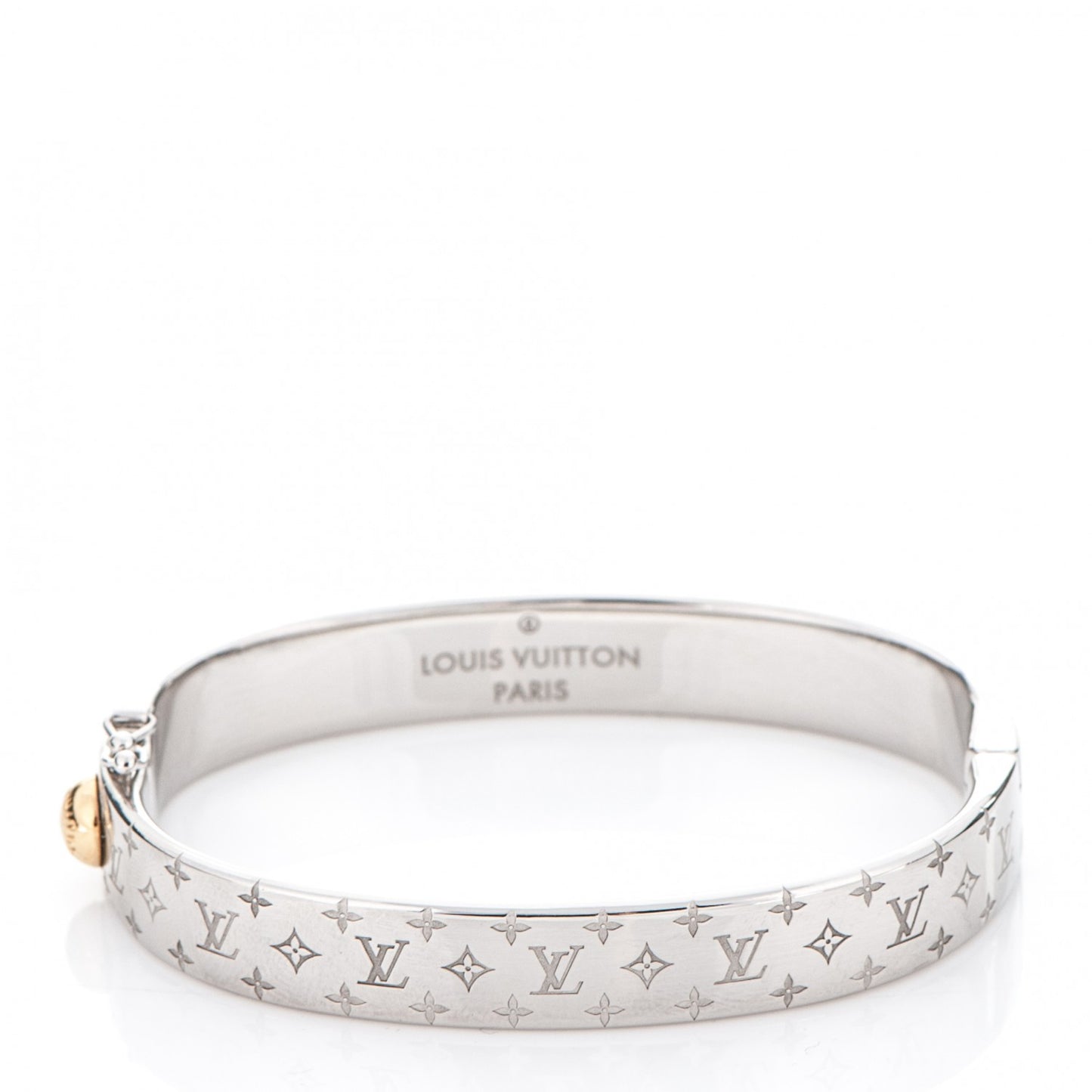 Palladium Monogram Nanogram Cuff S