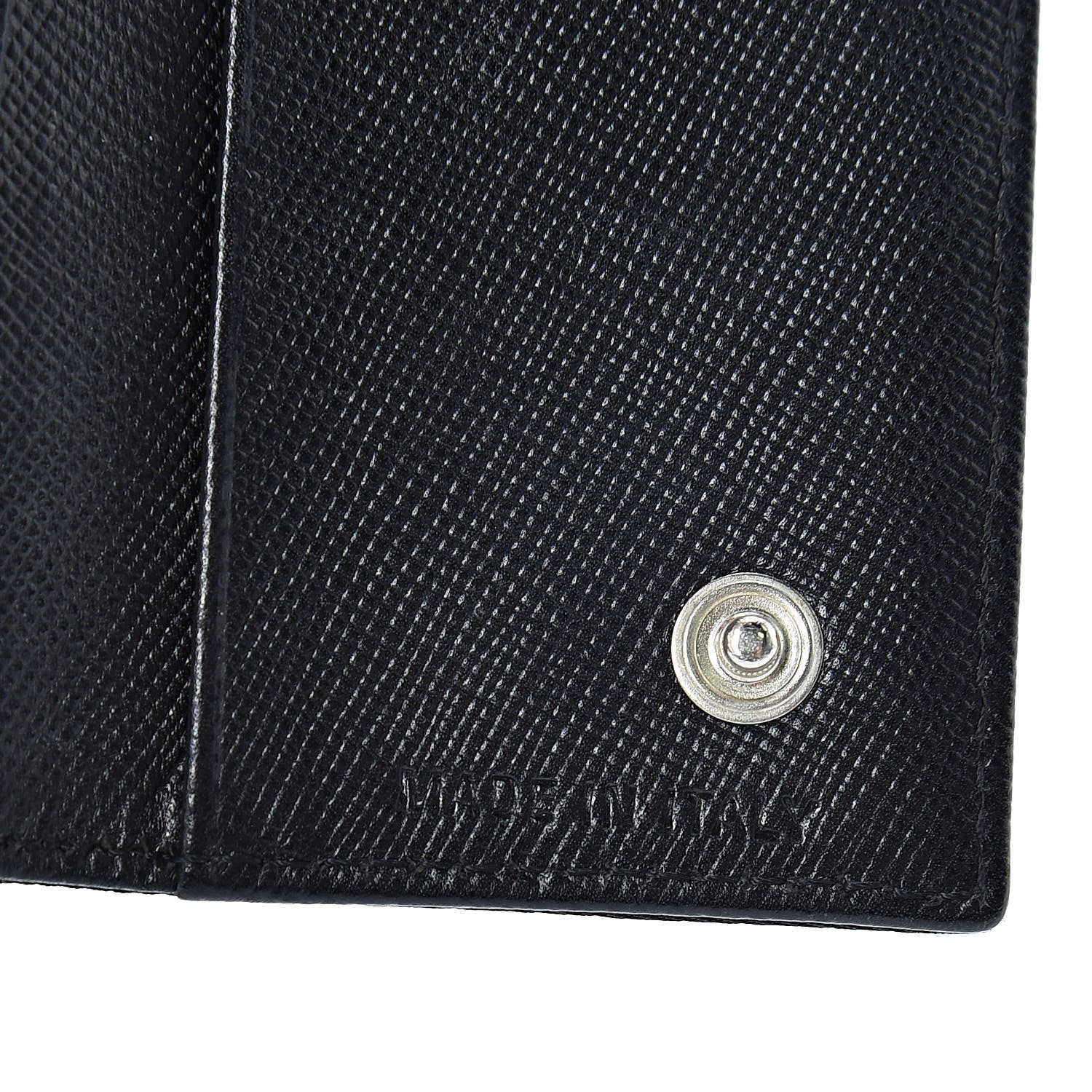 Prada Tessuto Nylon 6 Key Holder Black 7 of 7