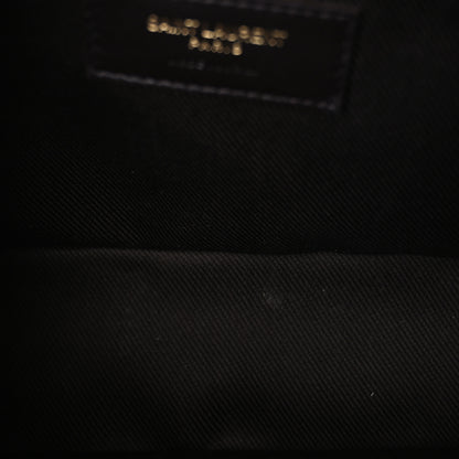 Saint Laurent Canvas Smooth Calfskin Le Monogramme Camera Bag Chestnut 4 of 8