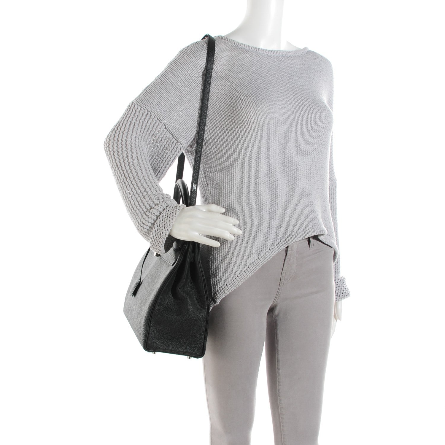 Hermes Togo Kelly Retourne 35 Black 2 of 21