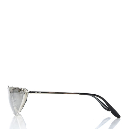Prada Cat Eye Sunglasses SPR 62V Silver 3 of 8