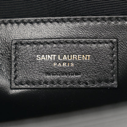 Saint Laurent Grain De Poudre Medium Classic Monogram Kate Tassel Satchel Black 5 of 10