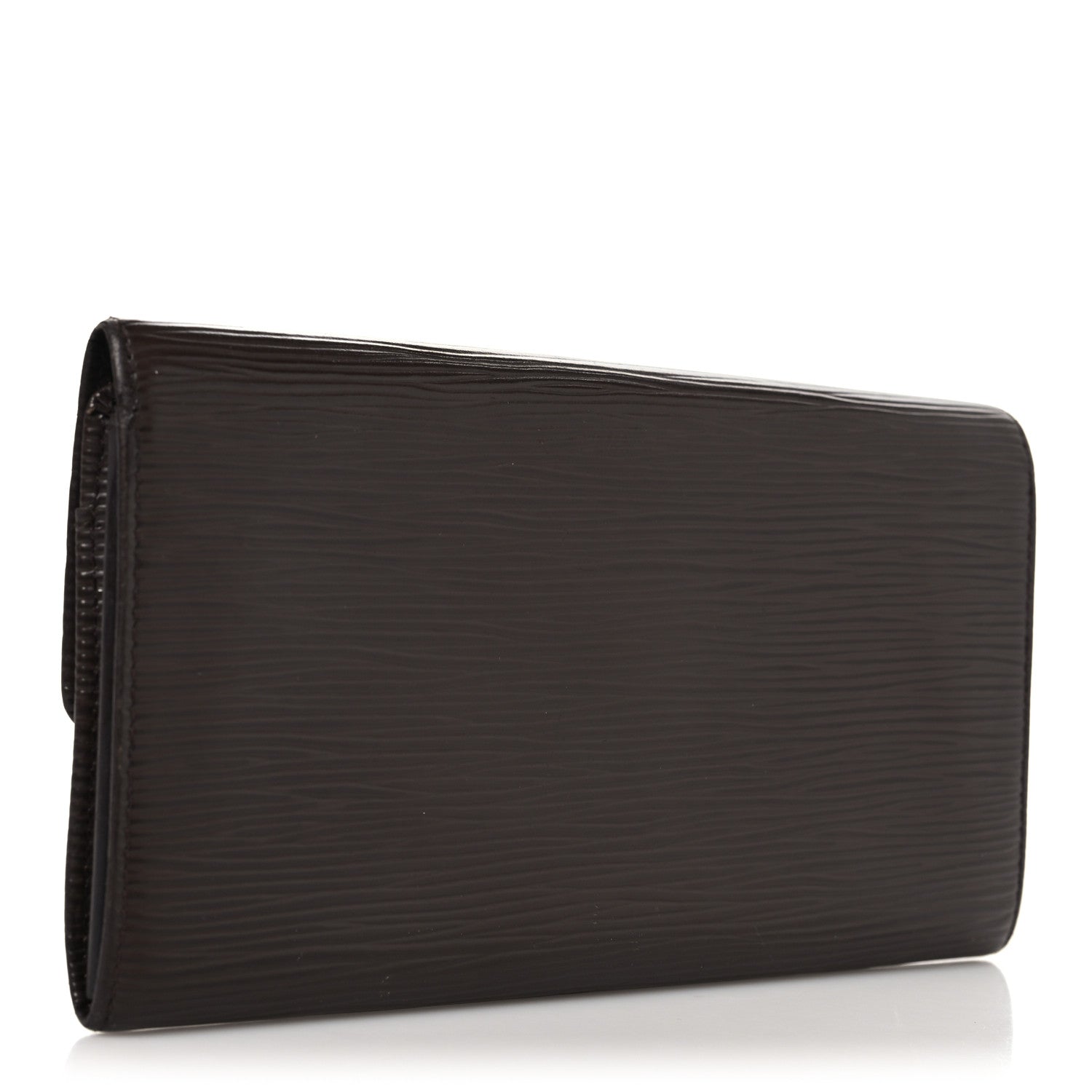 Louis Vuitton Epi Sarah Wallet Dark Brown 3 of 7