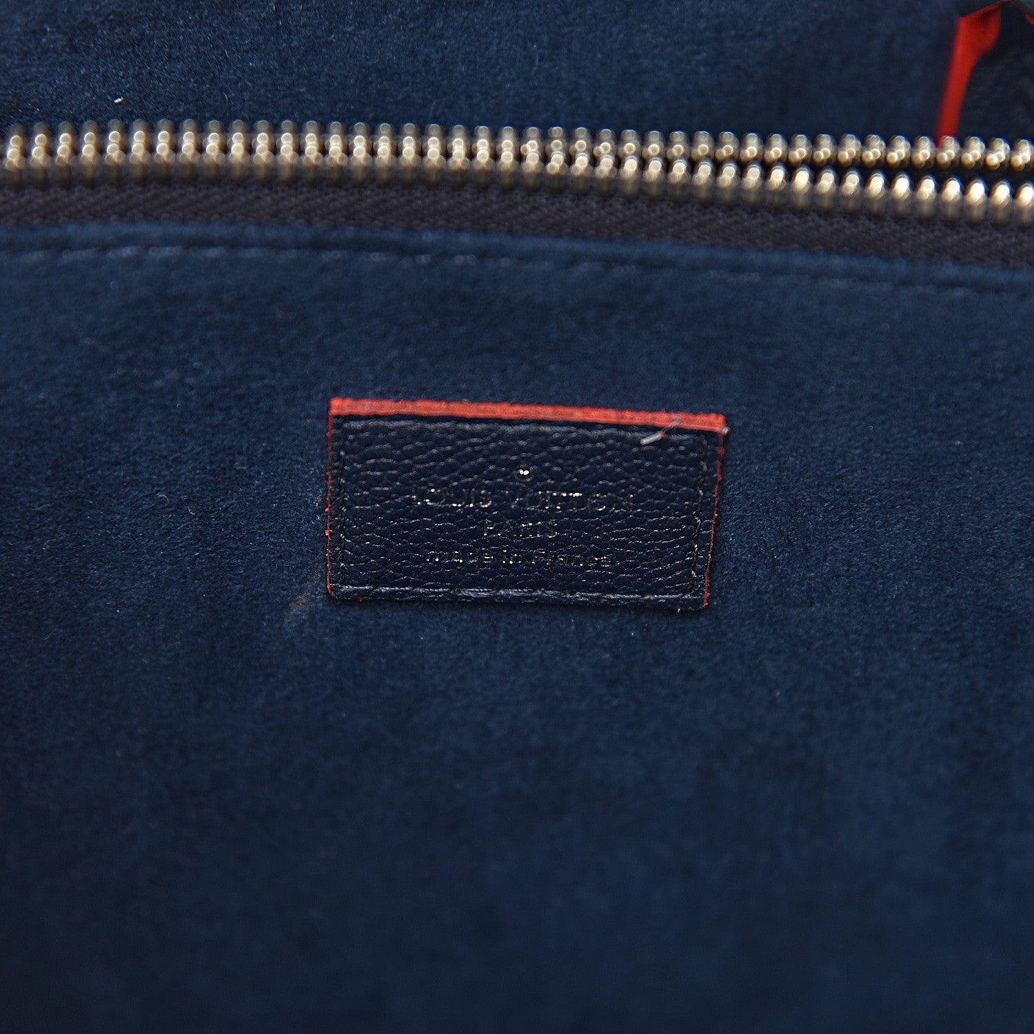 Louis Vuitton Epi Twist Tote Indigo 6 of 11