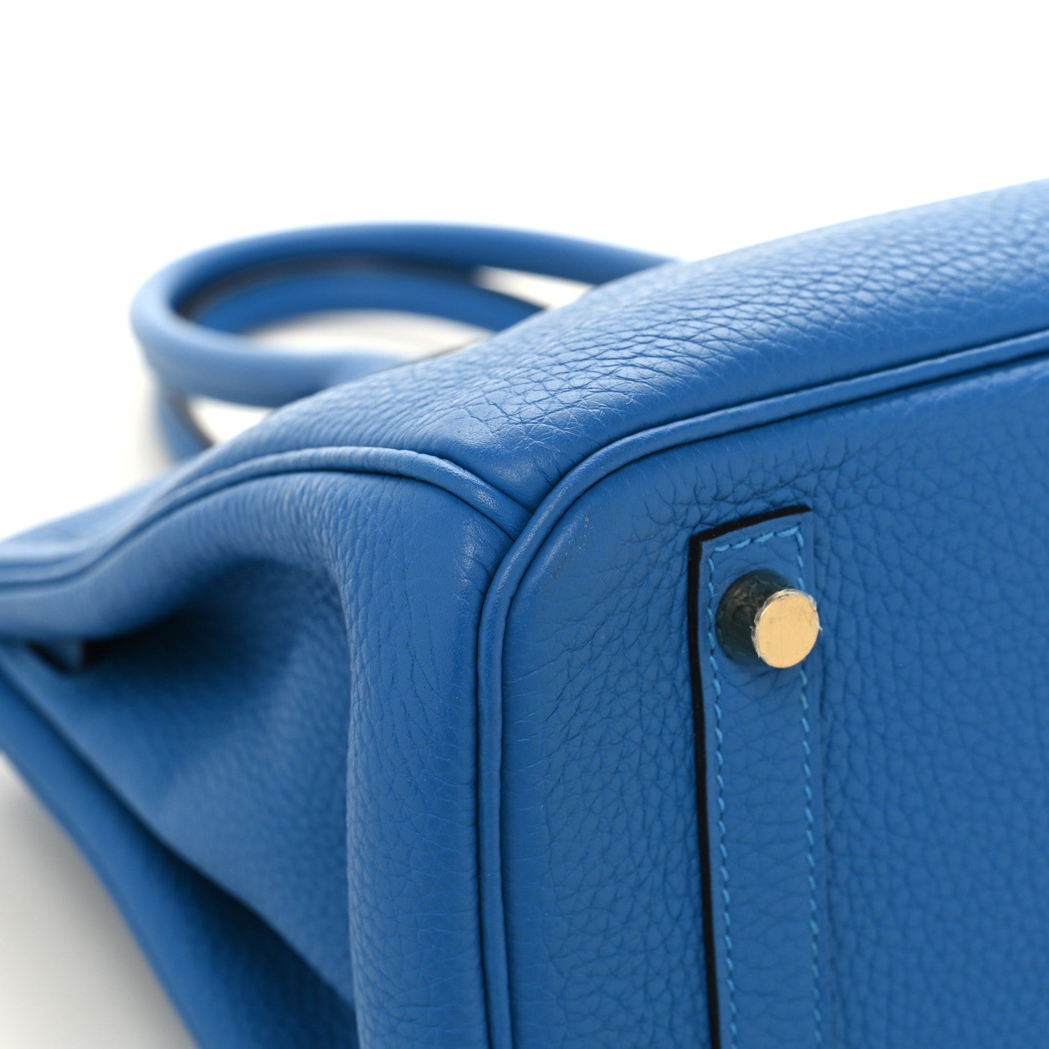 Hermes Taurillon Clemence Birkin 30 Mykonos 11 of 13