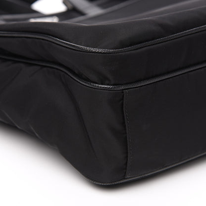 Prada Tessuto Nylon Saffiano Tote Black 7 of 8