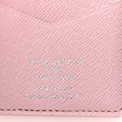 Louis Vuitton Monogram Paris Tokyo Pocket Organizer NM Pink 5 of 6