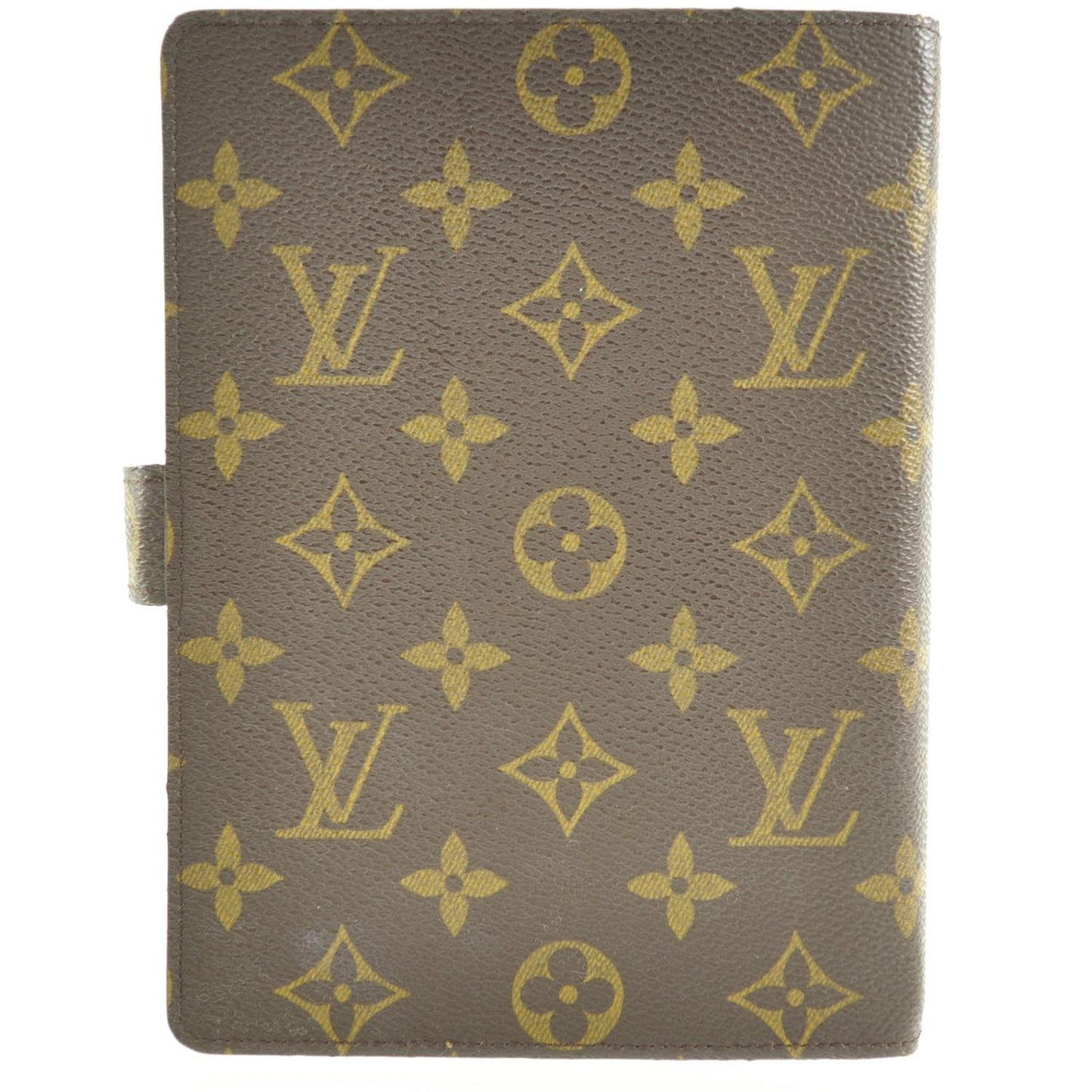 Monogram Medium Ring Agenda w Address Book