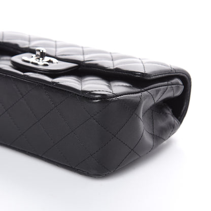 Chanel Lambskin Quilted Mini Rectangular Flap Black 6 of 10
