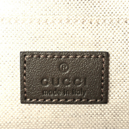 Gucci Sakai Be Green Calfskin Diagonal Stitched Small Blondie Shoulder Bag Craclet Brown 5 of 8