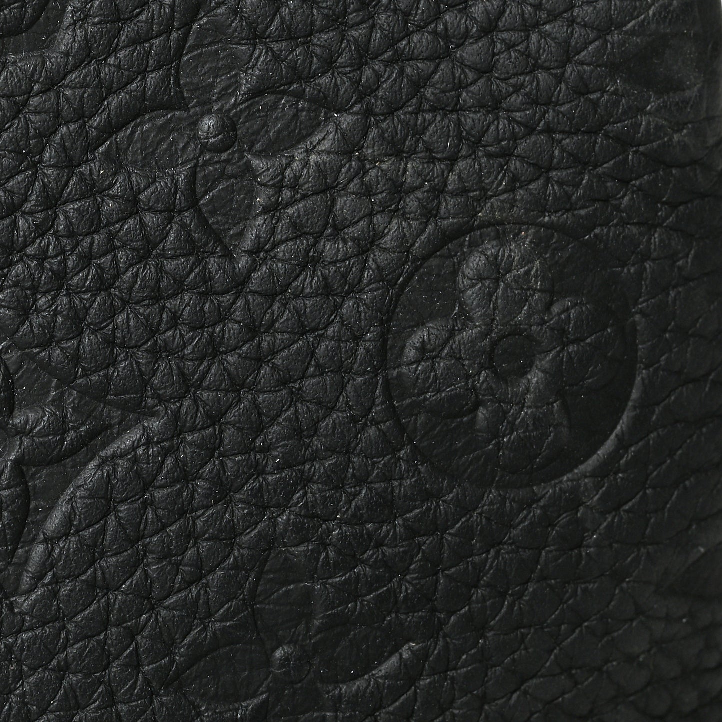 Taurillon Monogram Solar Ray A4 Pouch Black