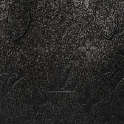 Louis Vuitton Empreinte Monogram Giant Neverfull MM Black 8 of 11