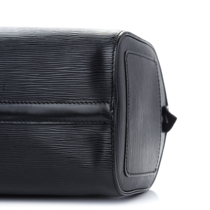 Louis Vuitton Epi Speedy 25 Black 9 of 11