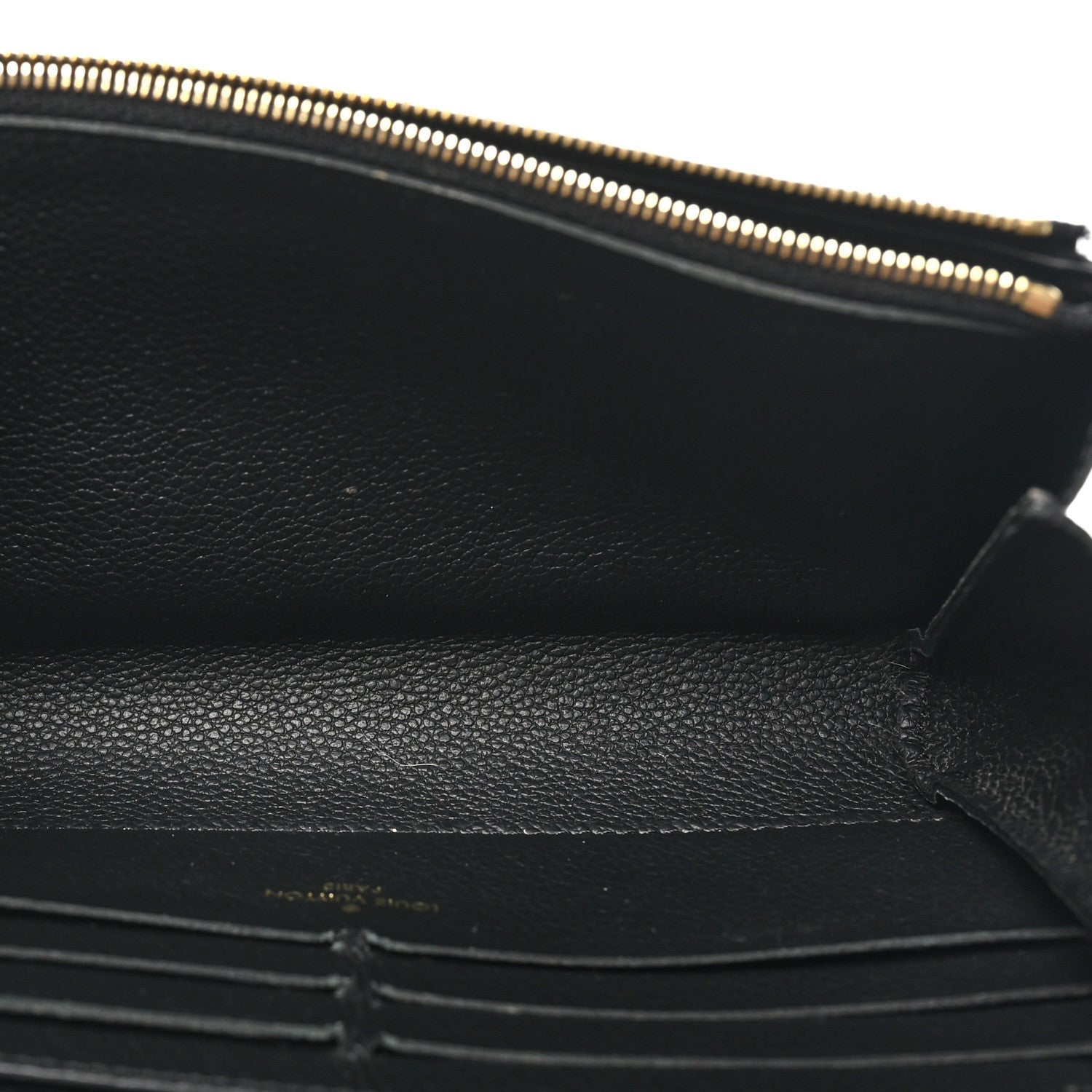 Louis Vuitton Empreinte Vavin Chain Wallet Black 5 of 7
