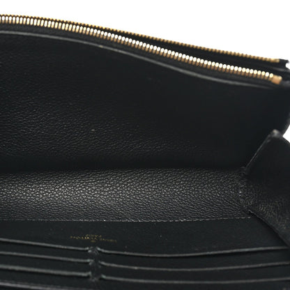 Louis Vuitton Empreinte Vavin Chain Wallet Black 5 of 7