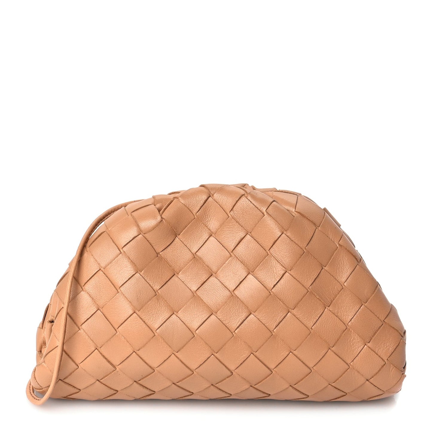 Nappa Intrecciato The Mini Pouch Almond