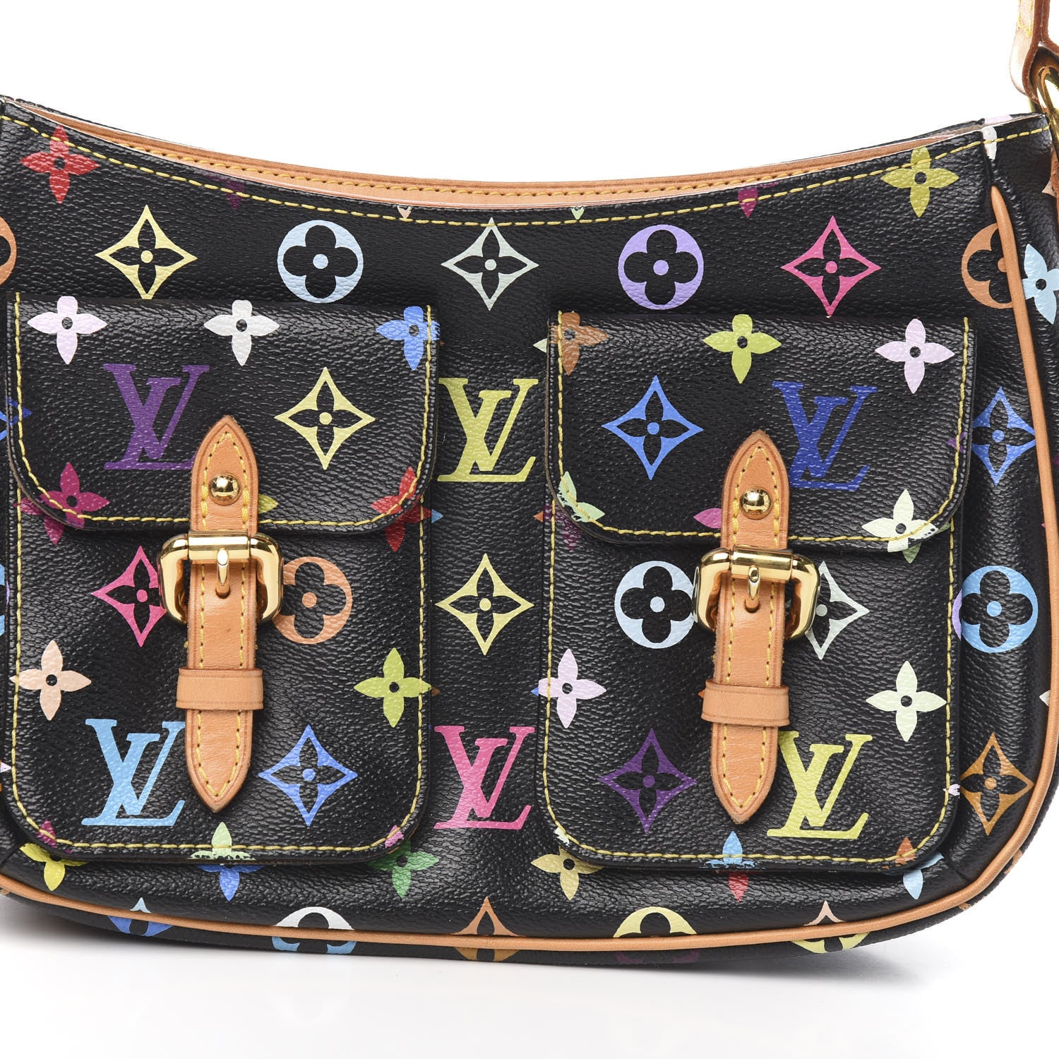 Louis Vuitton Monogram Multicolor Lodge PM Black 11 of 12