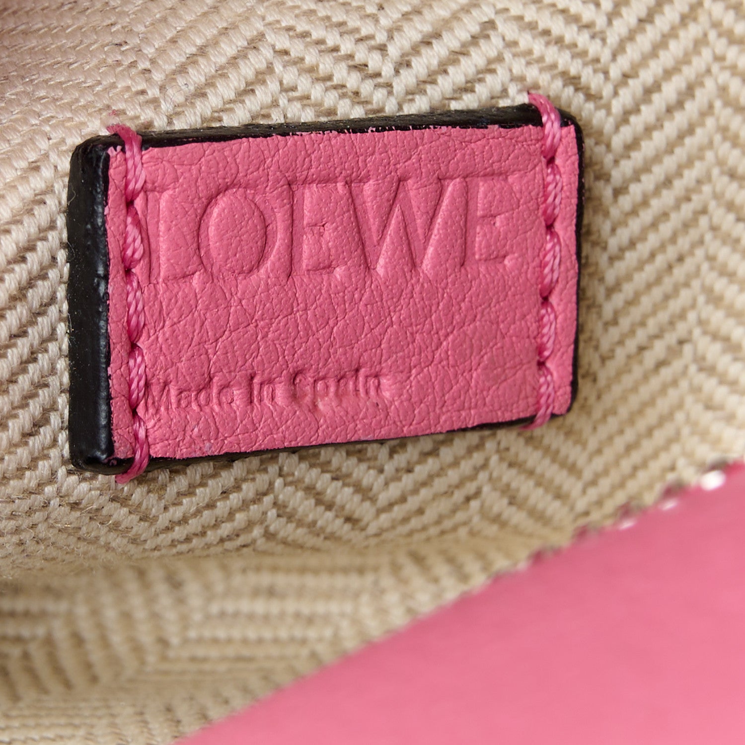 Loewe Calfskin Mini Puzzle Bag Wild Rose 6 of 12