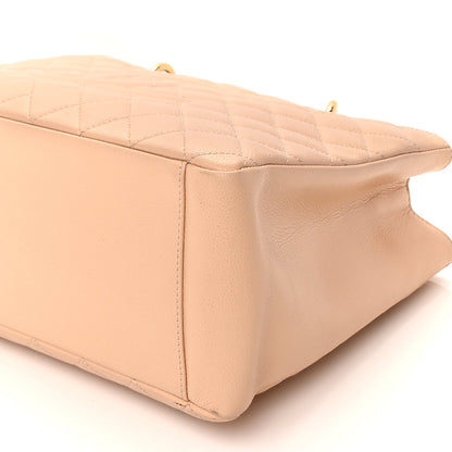 Chanel Caviar Quilted Grand Shopping Tote GST  Beige Clair 8 of 8