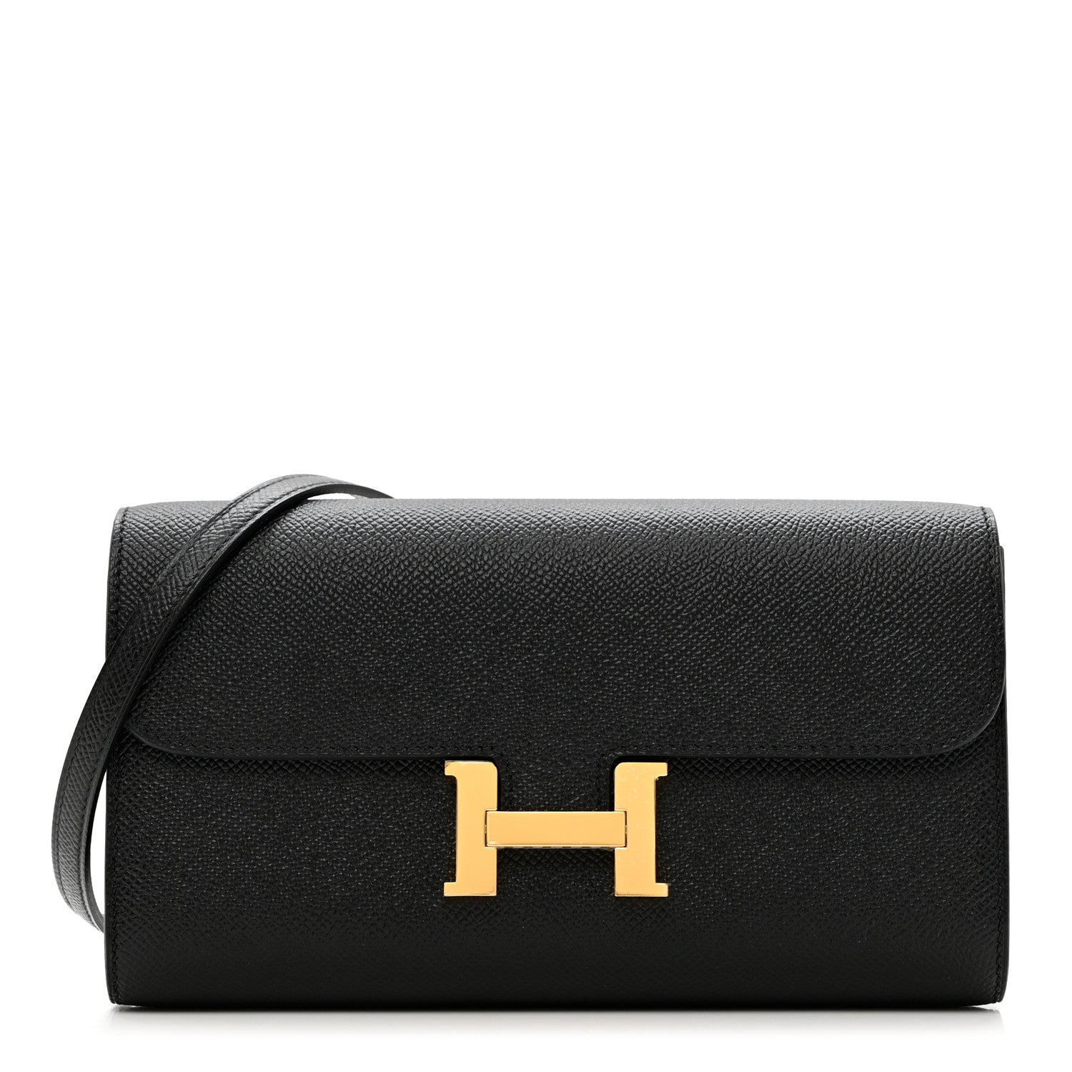 Hermes Epsom Constance Wallet To Go Black 1 of 8