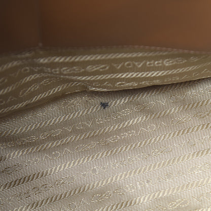 Prada Saffiano Medium Galleria Double Zip Tote Caramel 10 of 16