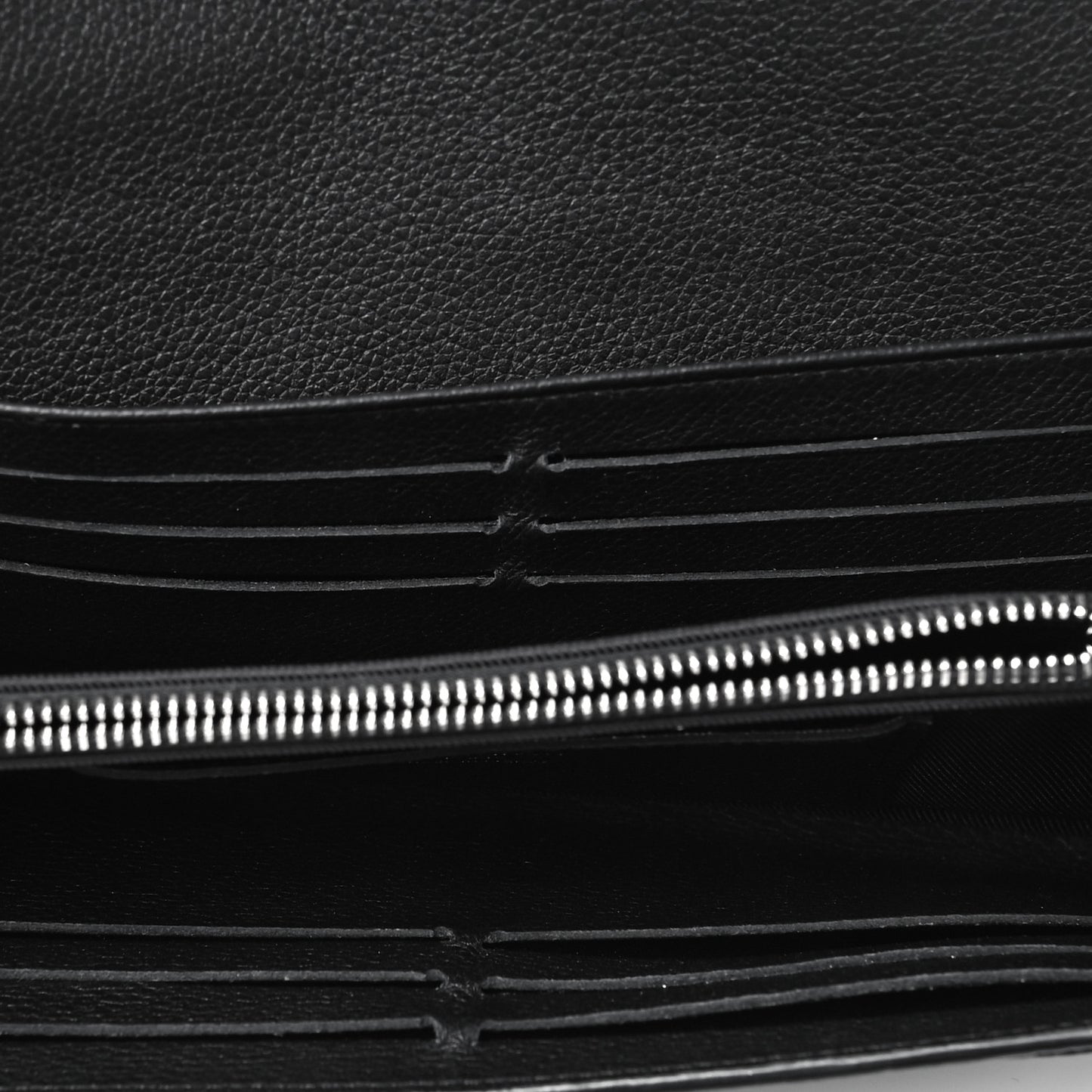 Soft Calfskin My Lockme Wallet Black