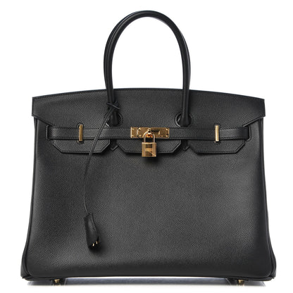 Hermes Epsom Birkin 35 Black 1 of 33