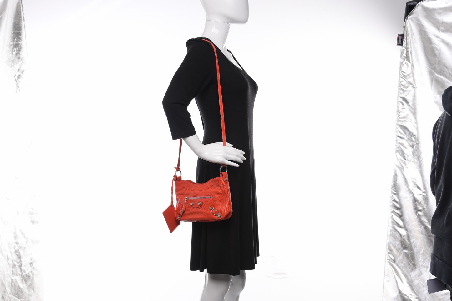Agneau Giant 12 Silver Hardware Hip Rose Corail