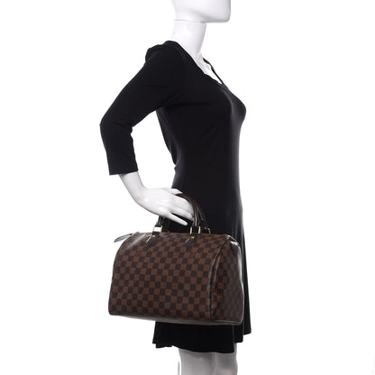 Louis Vuitton Damier Ebene Speedy 30 2 of 10