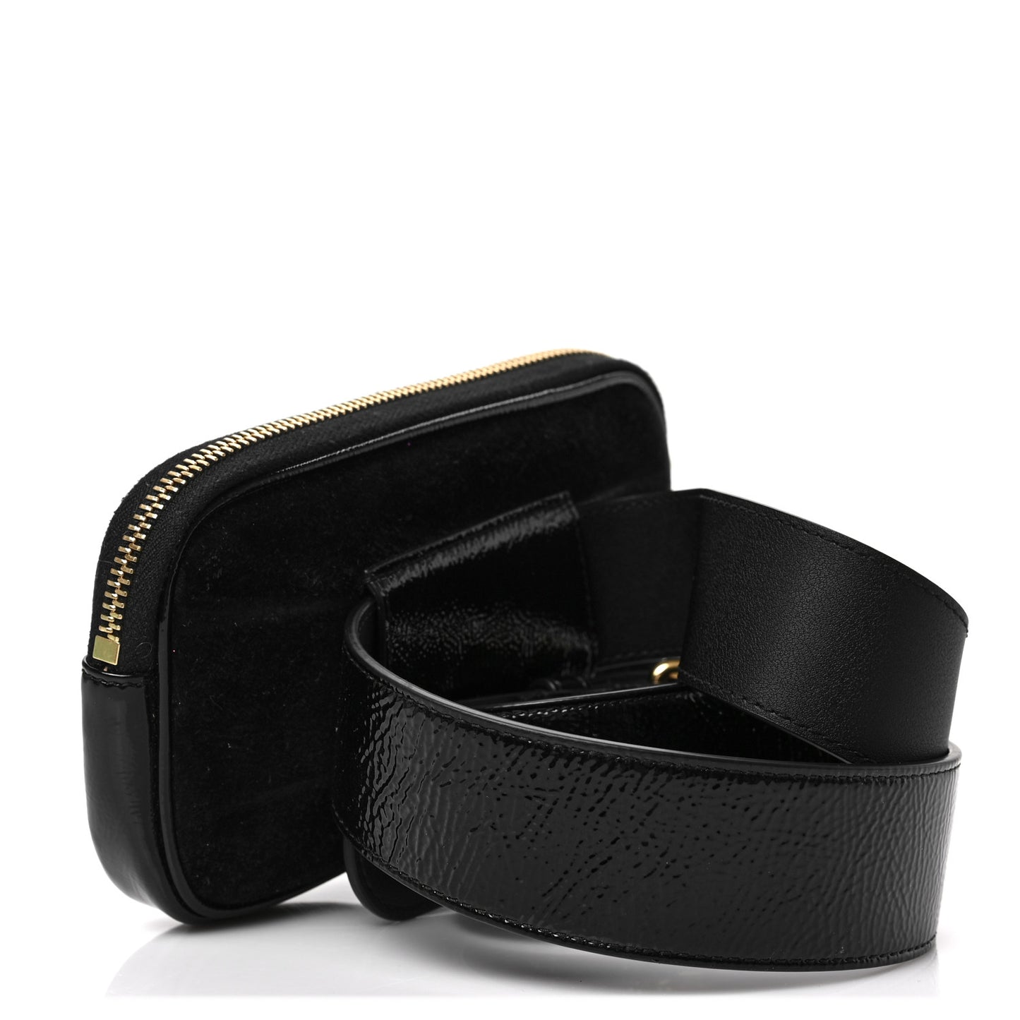 Grained Calfskin Ophidia Belted iPhone Case 80 32 80 32 Black