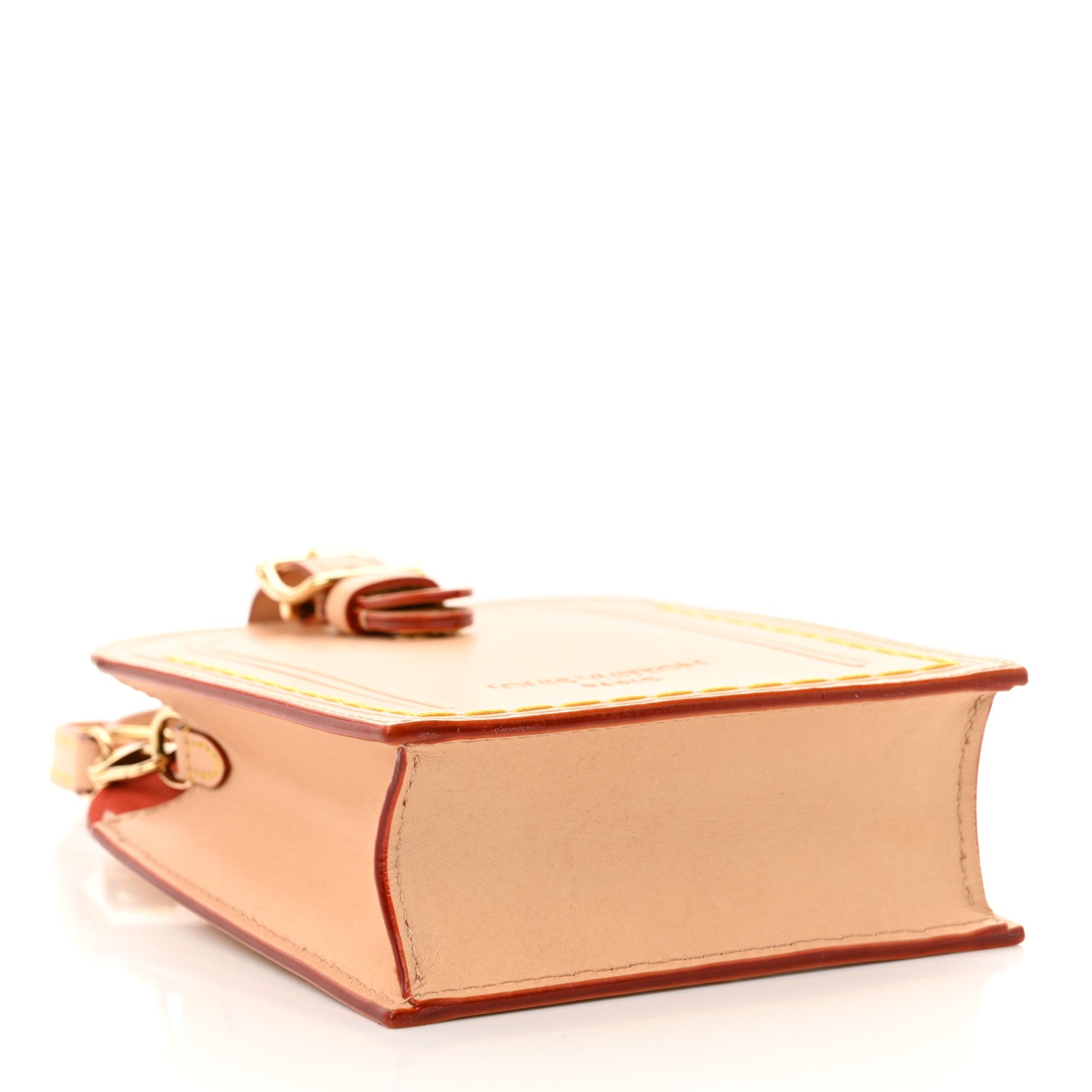 Louis Vuitton Vachetta Name Tag XL Clutch 4 of 12