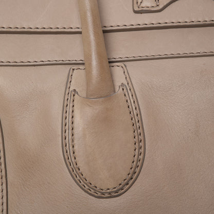 Celine Drummed Calfskin Medium Luggage Camel 15 of 21