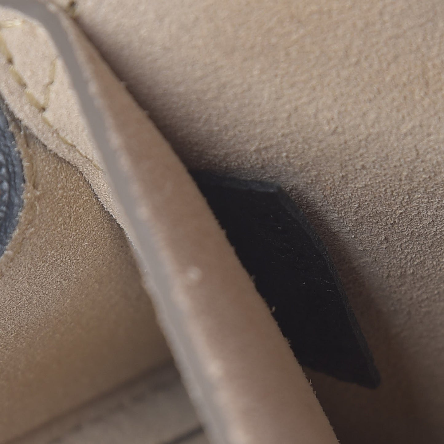 Grained Lambskin Drew Shoulder Bag Black