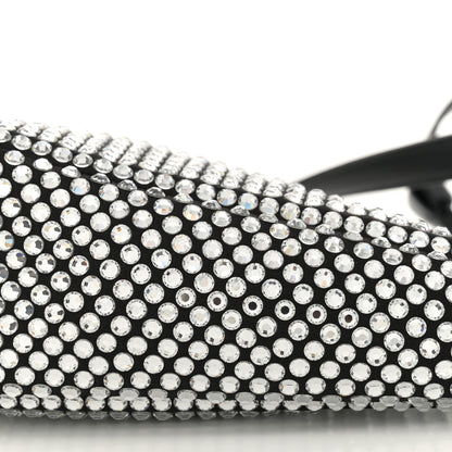 Prada Satin Crystal Triangle Pouch Cristal 10 of 11