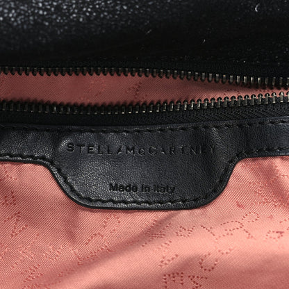 Stella McCartney Shaggy Deer Falabella Fold Over Tote Black 5 of 8