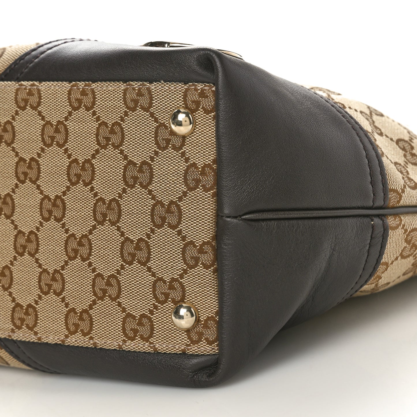 Monogram Medium New Britt Tote Brown