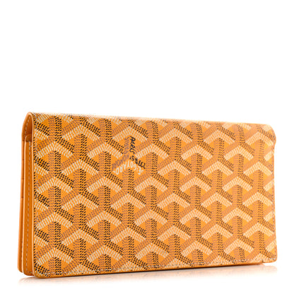 Goyard Goyardine Richelieu Wallet Yellow 3 of 12