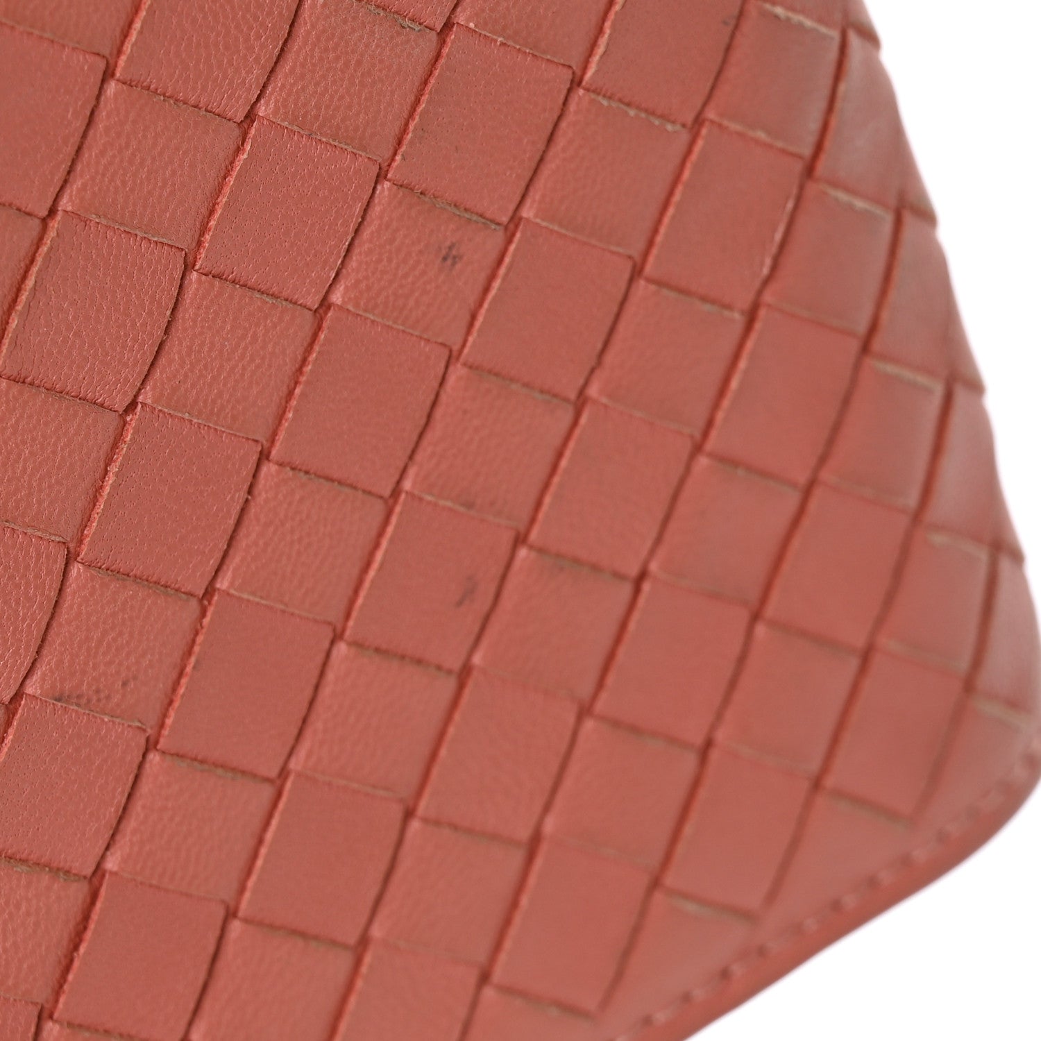 Bottega Veneta Nappa Intrecciato Half Zip Around Wallet Pompei 9 of 12