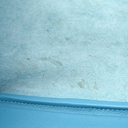 Hermes Epsom Tressage De Cuir Picotin Lock 22 MM Bleu du Nord Rouge Coeur Bleu du Nord 10 of 11