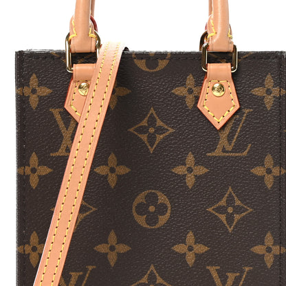 Louis Vuitton Monogram Petit Sac Plat 7 of 9