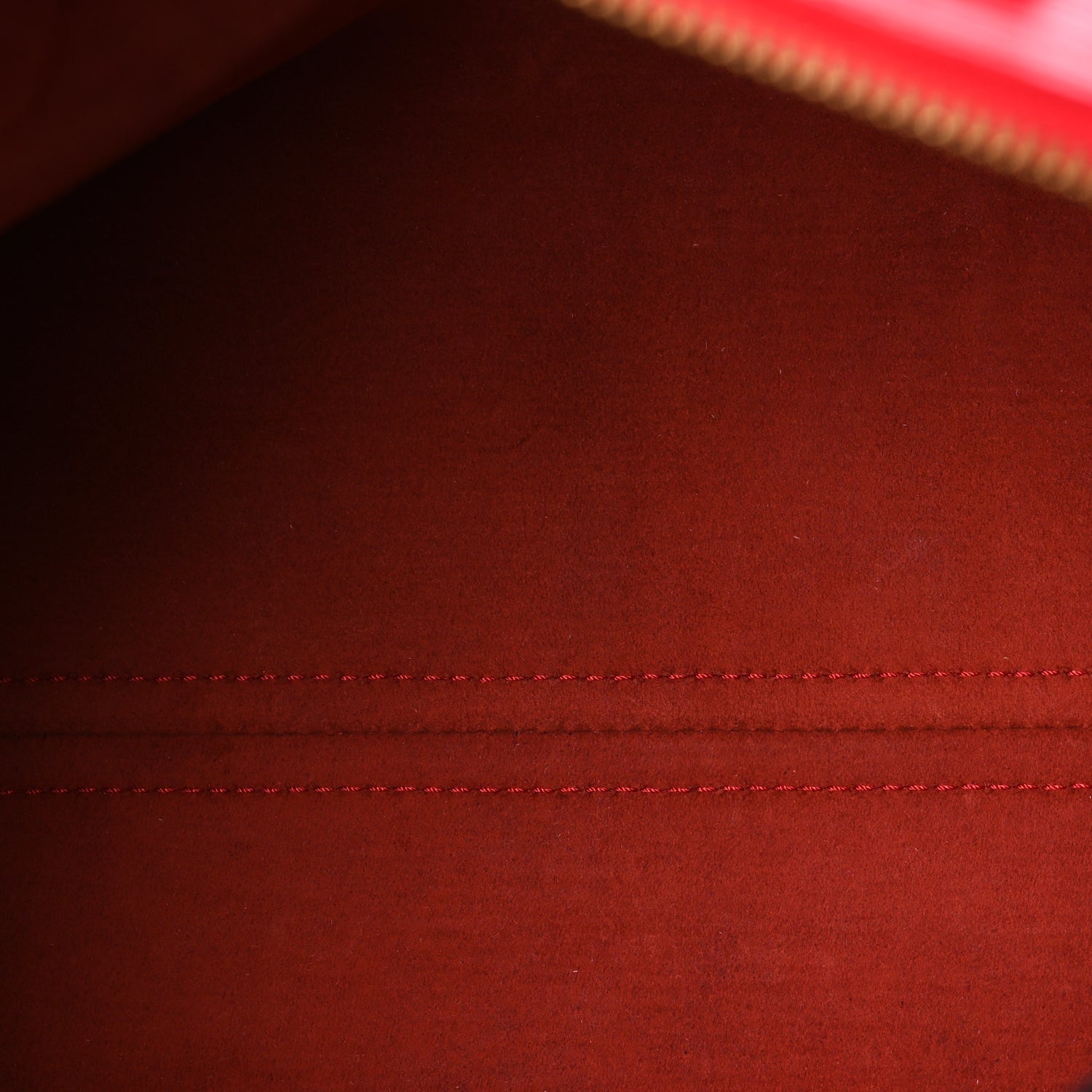 Louis Vuitton Epi Speedy 35  Castillan Red 4 of 8