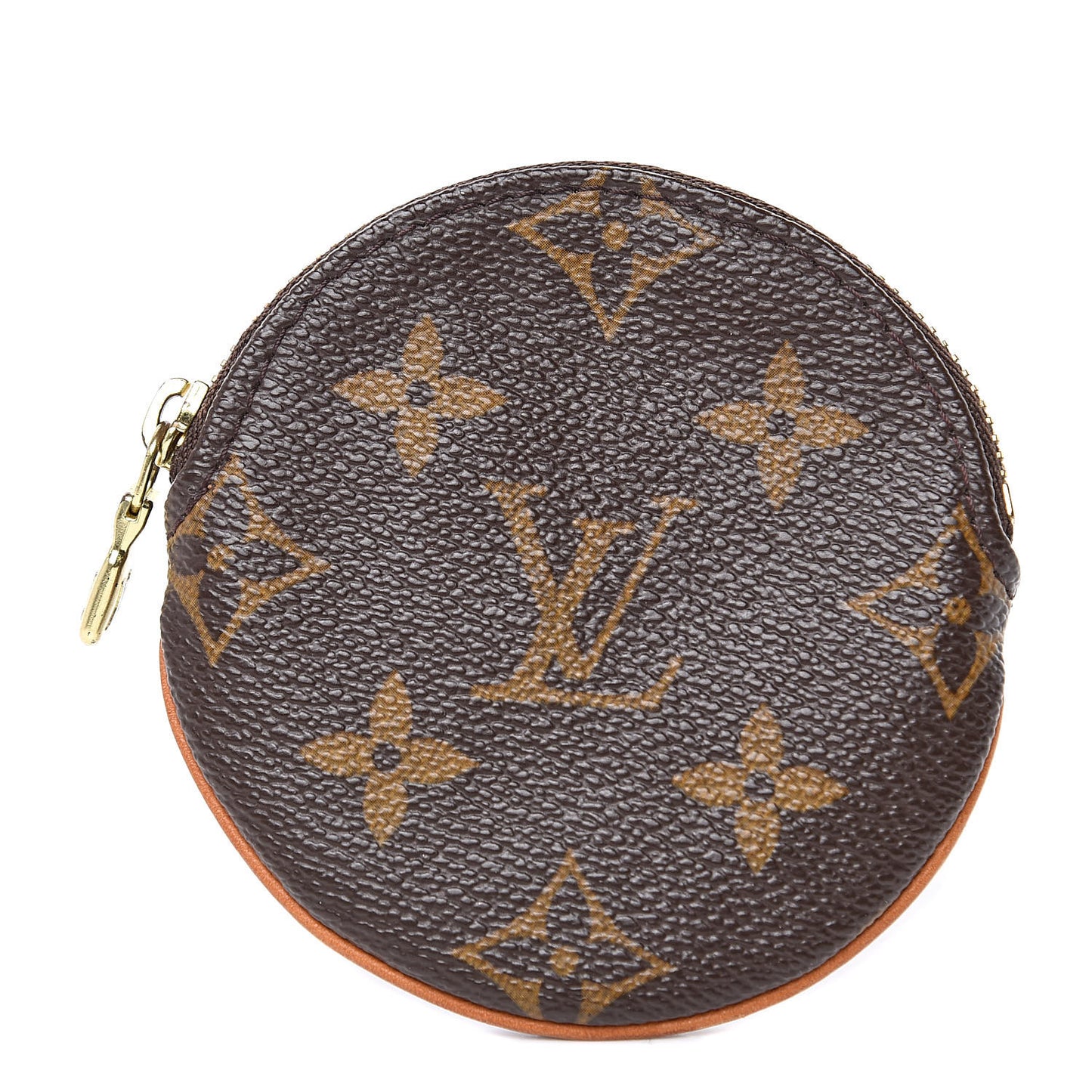 Monogram Round Coin Purse