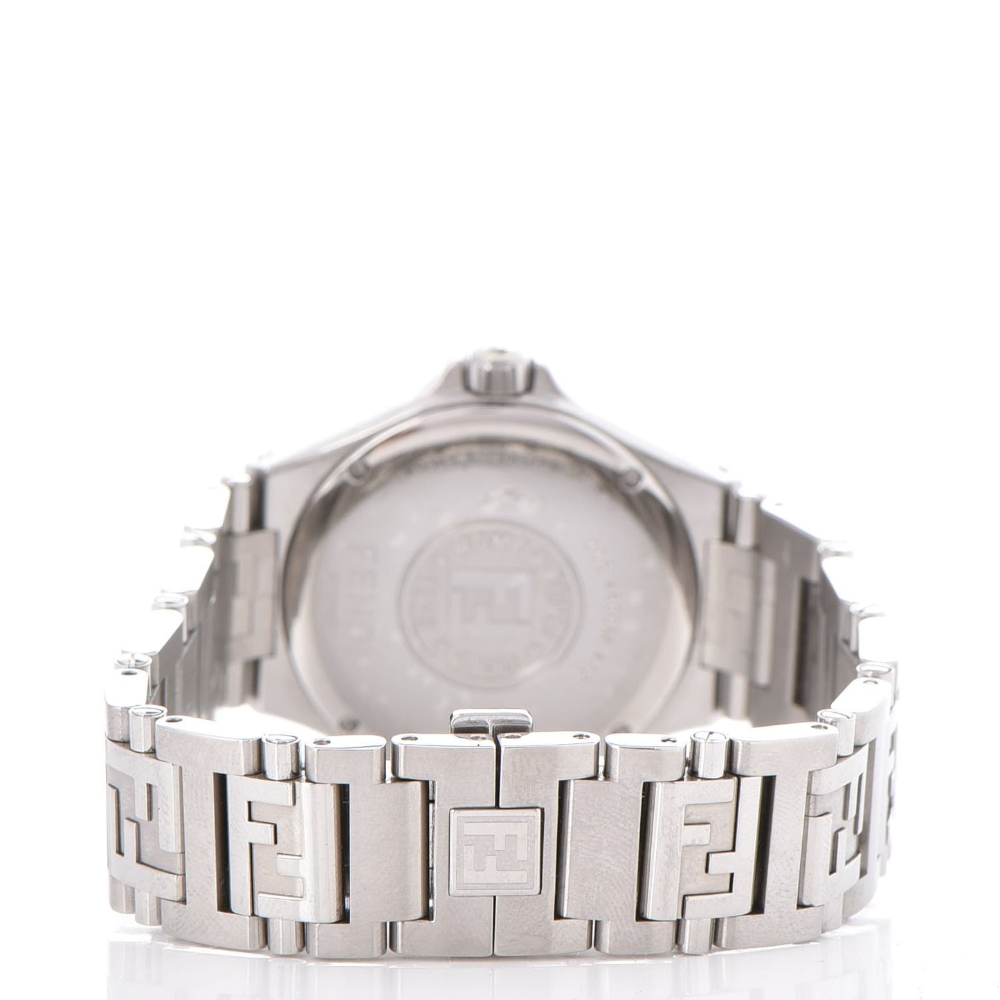 Stainless Steel Diamond Pave Bezel 33mm High Speed Quartz Watch