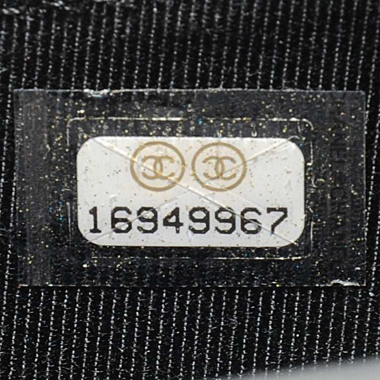 Chanel Patent Quilted Travel Wallet Black 7 of 7