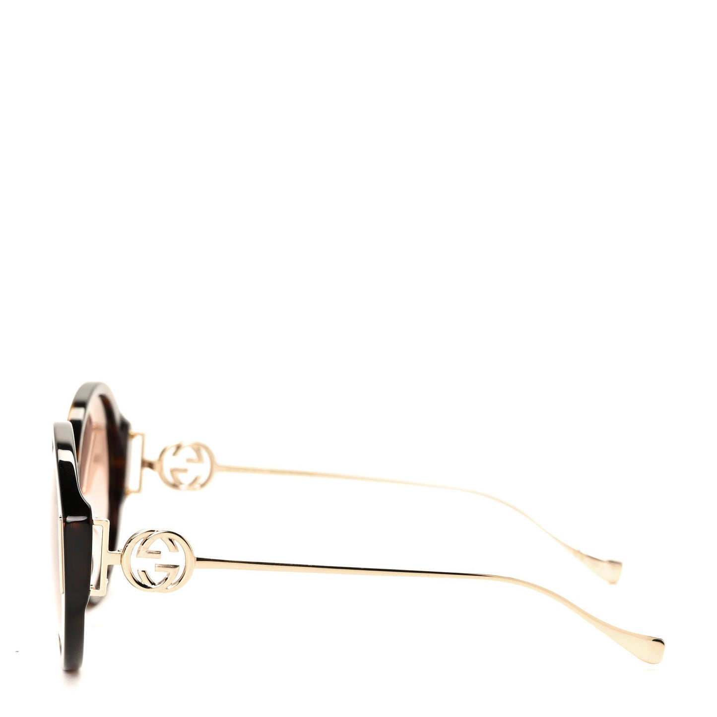 Round Sunglasses GG1202S Tortoise