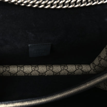 Gucci GG Supreme Monogram Small Dionysus Shoulder Bag Black 4 of 8