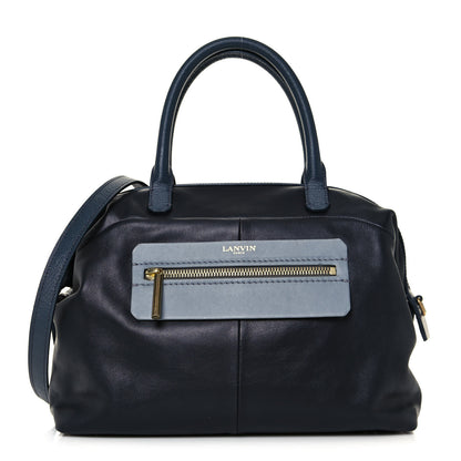 Lanvin Calfskin Padam Bowling Bag Black 1 of 12