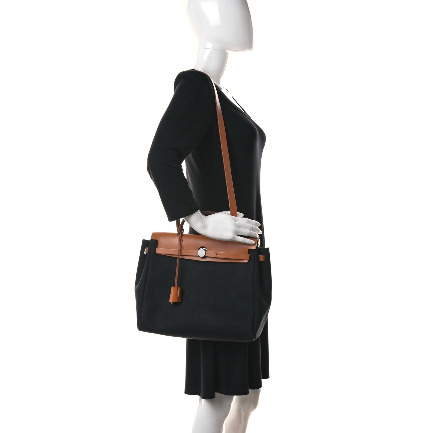 Barenia Toile Herbag 2 in 1 PM Black